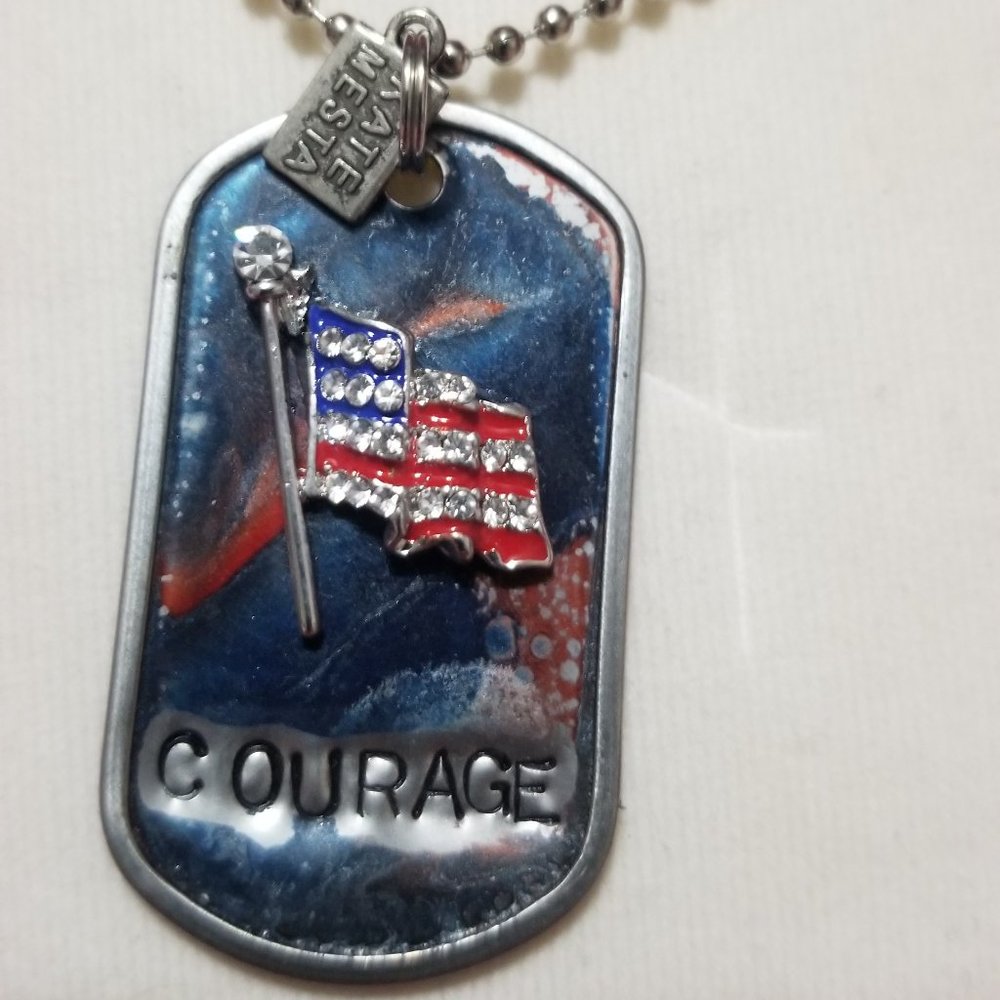 Courage with Rhinestones